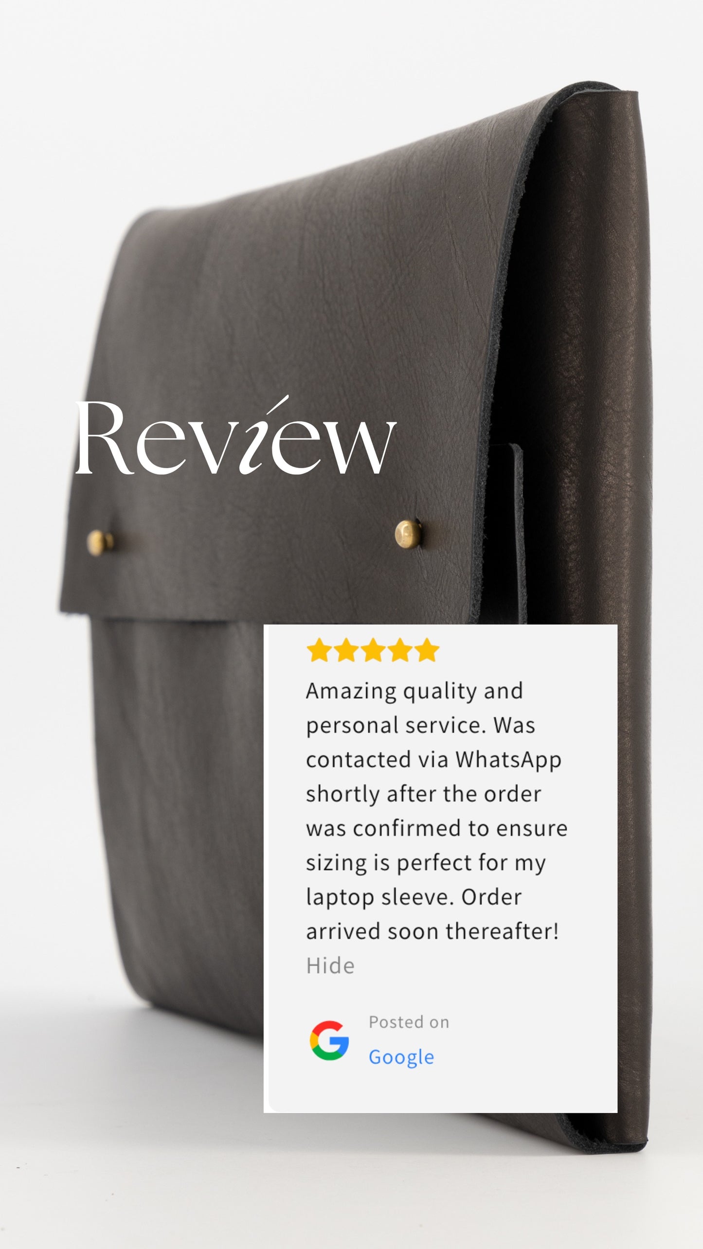 Sanna Leather Tablet / 13 inch Laptop Sleeve