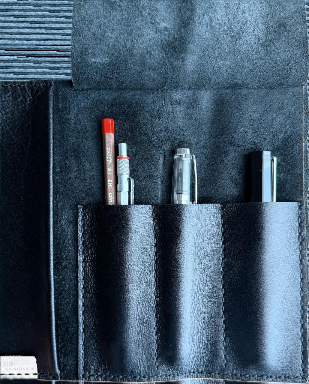 Sanna Leather Stationery Roll