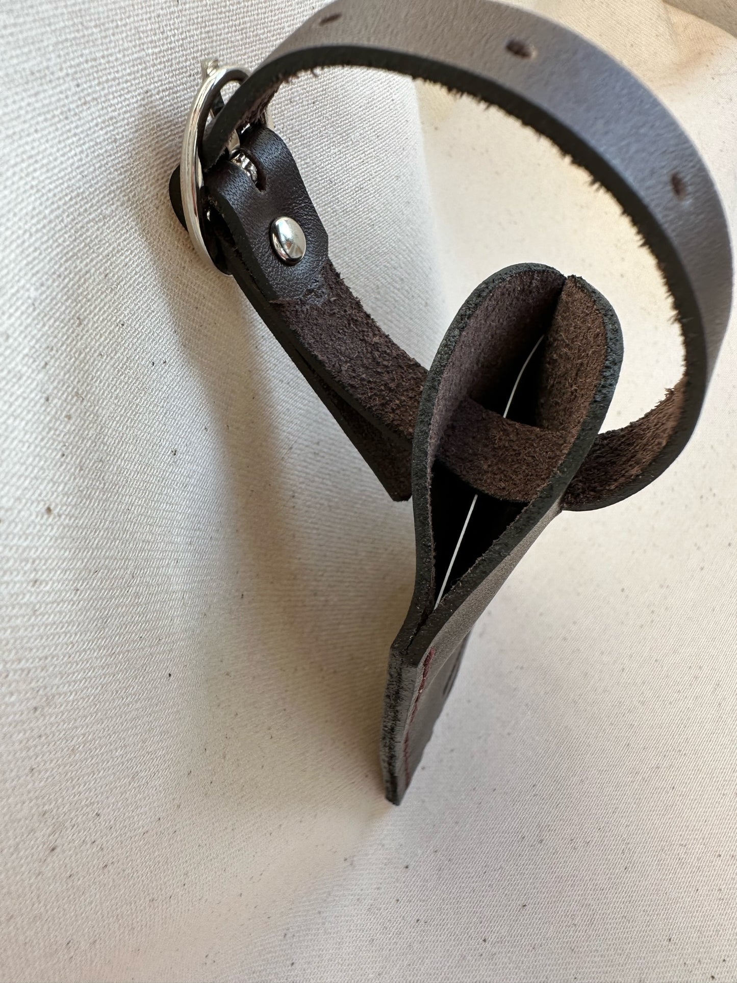 Sanna Leather Luggage Tag