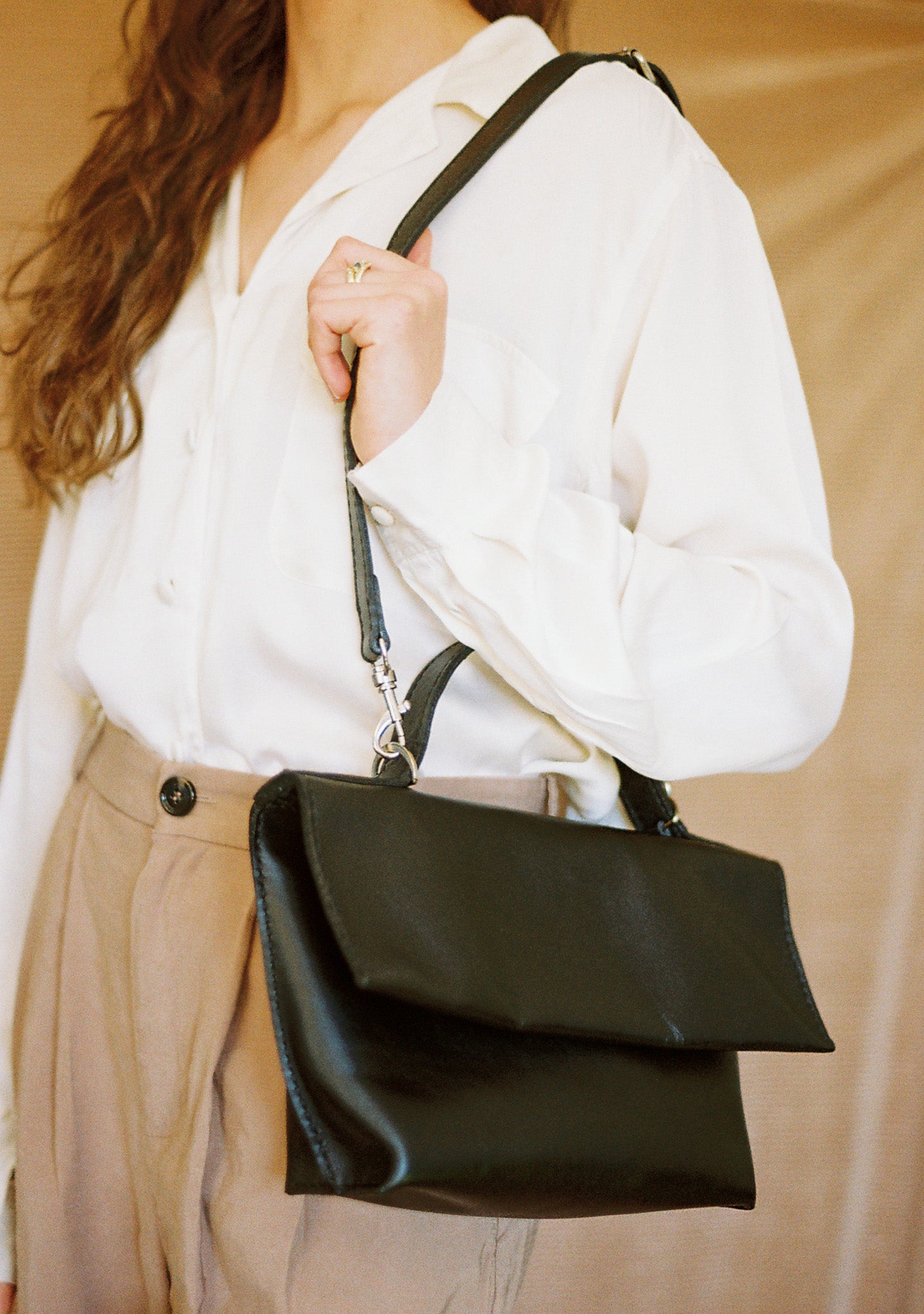 Sanna Leather Foxley handbag