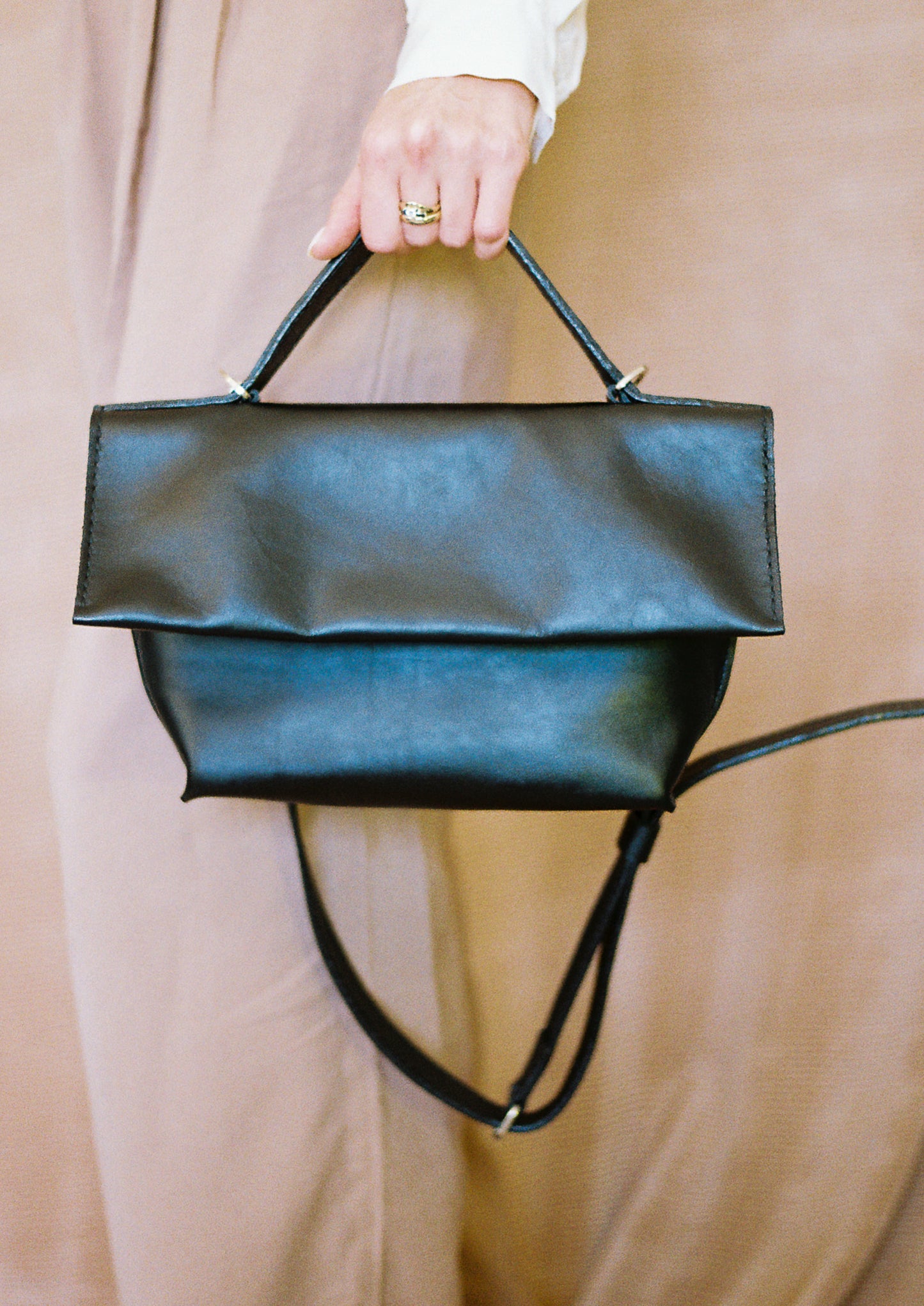 Sanna Leather Foxley handbag