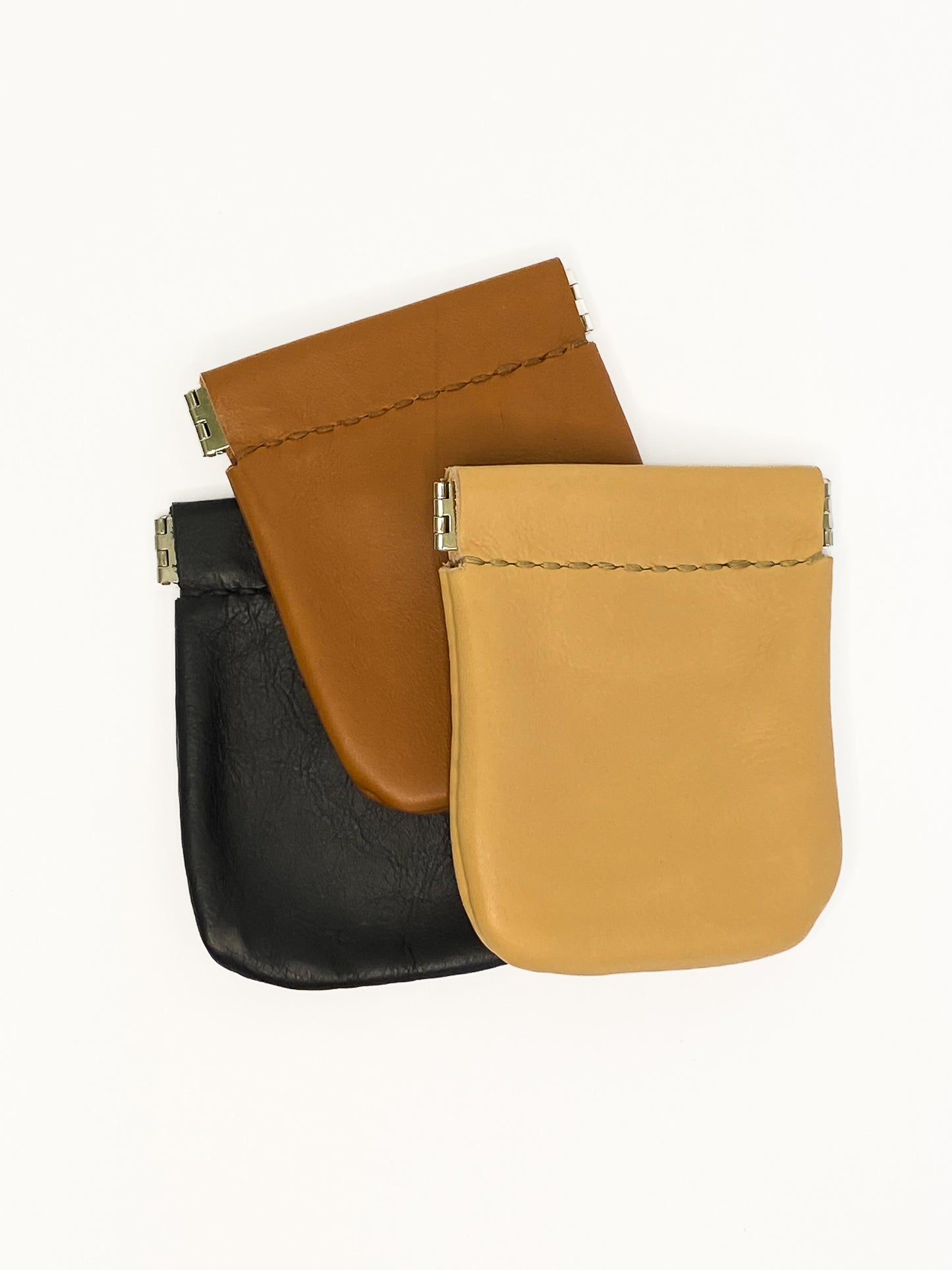 Sanna Leather Pop Pocket pouch