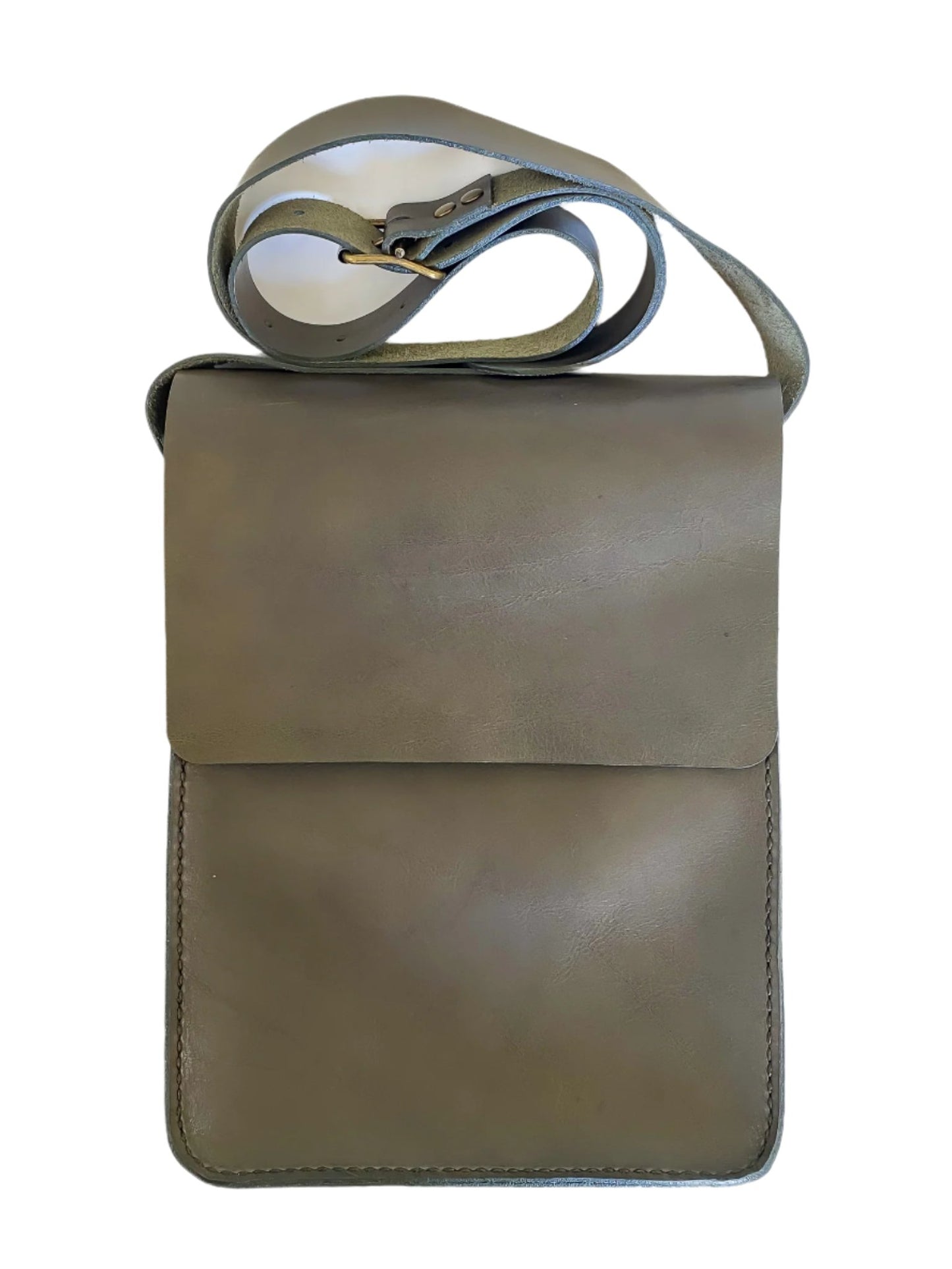 Sanna Leather A4 Contemporary Messenger Bag