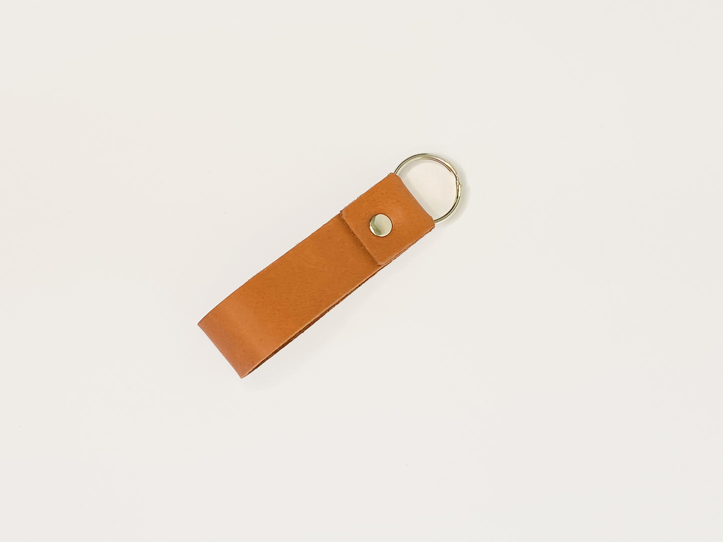 Sanna Leather Tag Key Ring