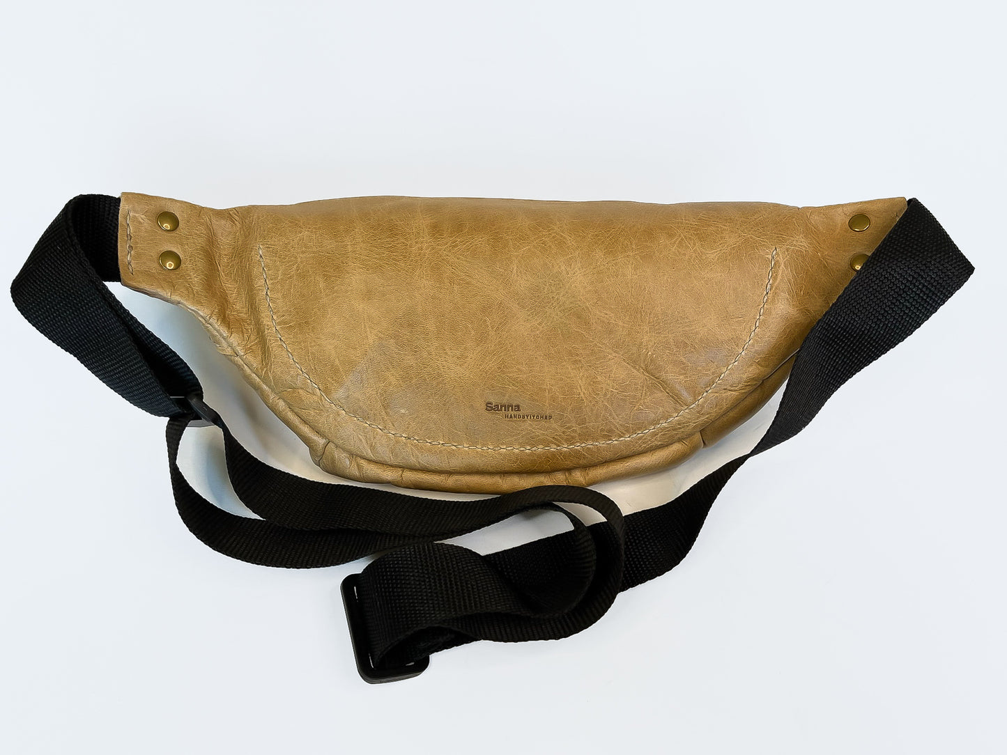 Sanna Leather George soft moonbag