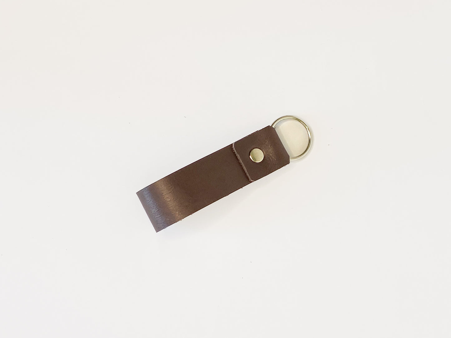 Sanna Leather Tag Key Ring