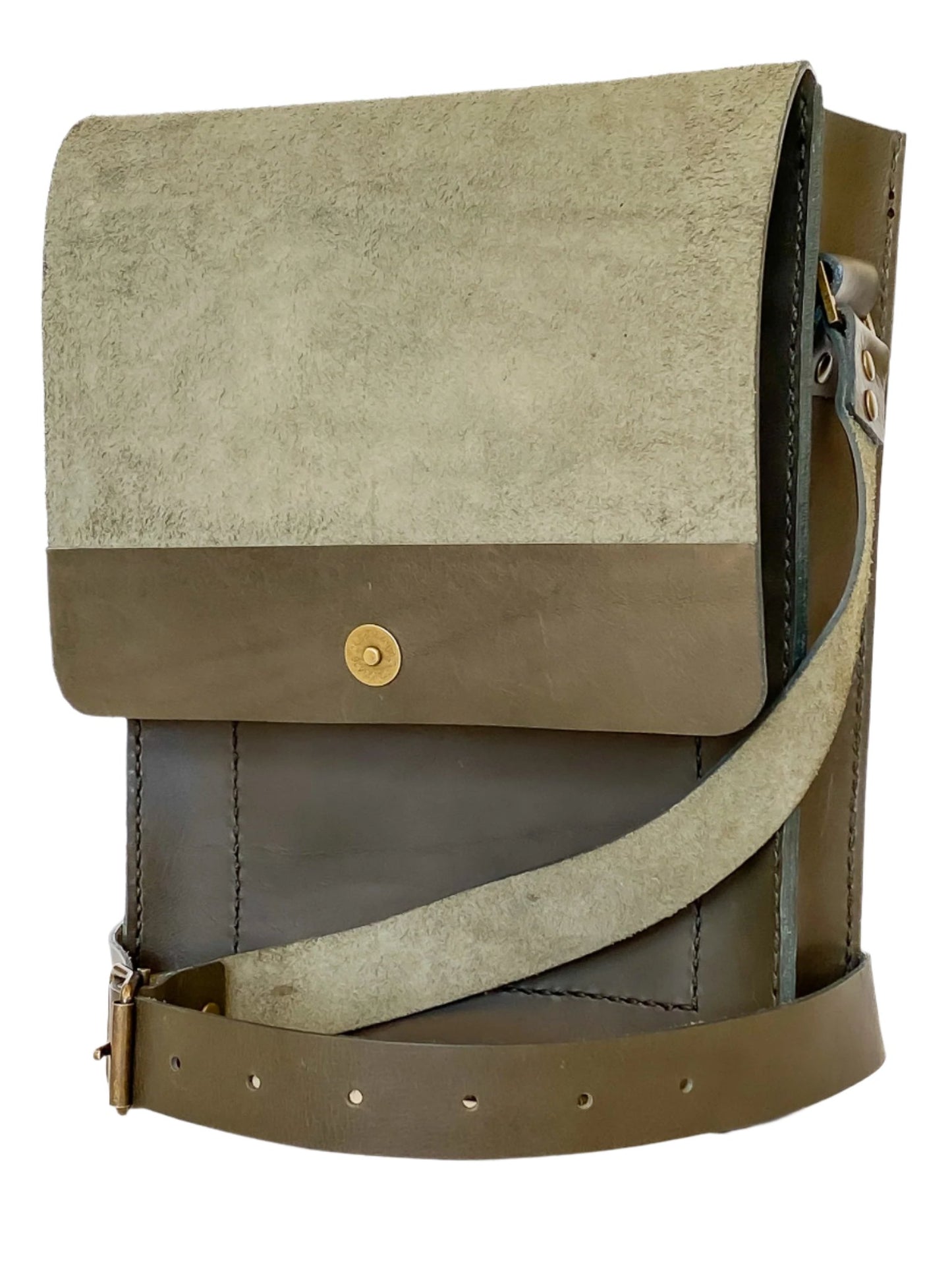 Sanna Leather A4 Contemporary Messenger Bag