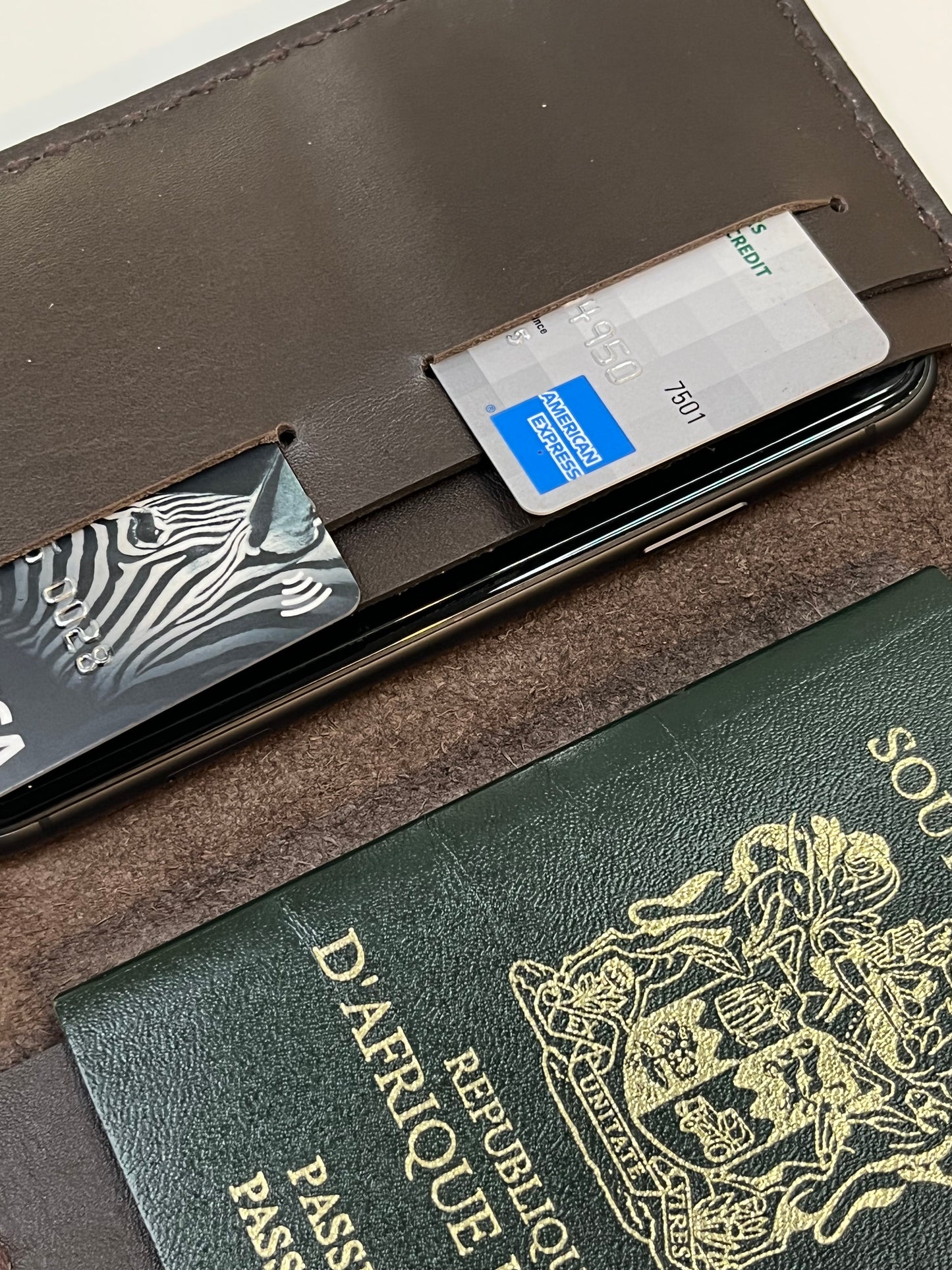 Sanna Leather Travel Wallet