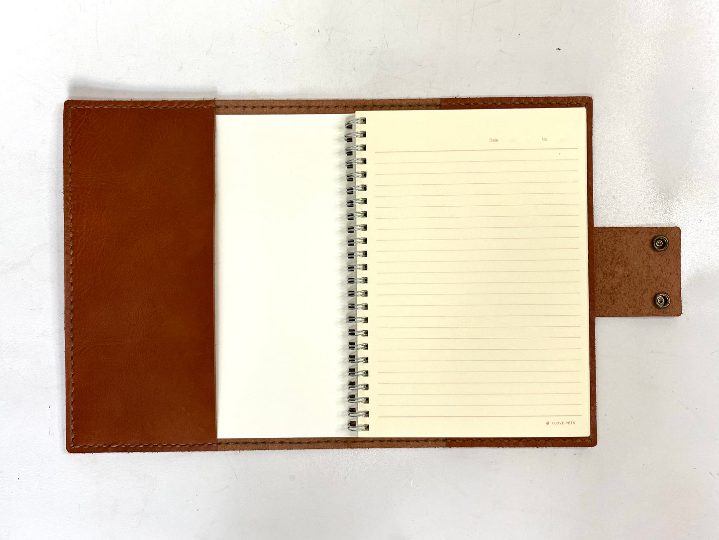 Sanna Leather Contemporary A5 Portfolio cover