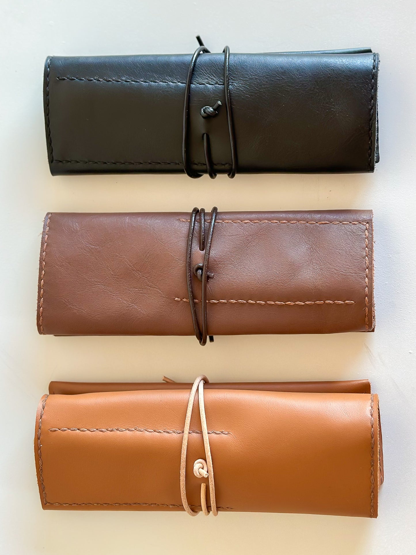 Sanna Leather Stationery Roll