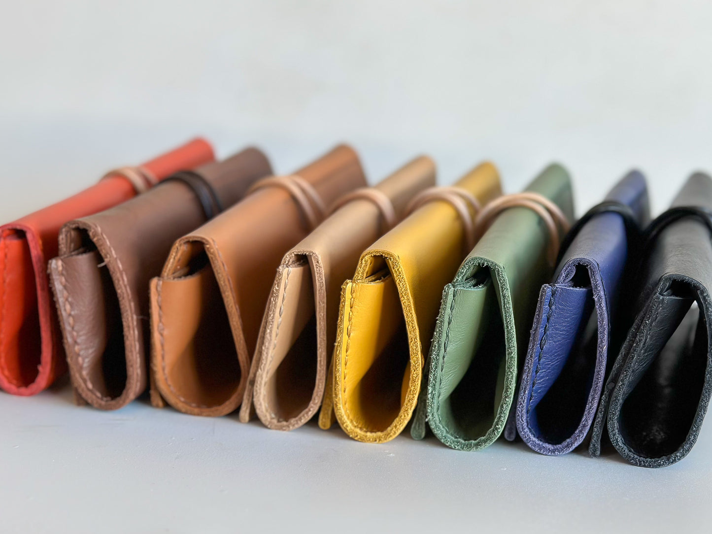 Sanna Leather Stationery Roll