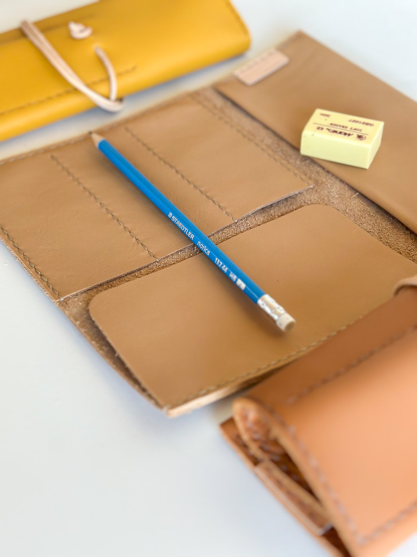 Sanna Leather Stationery Roll
