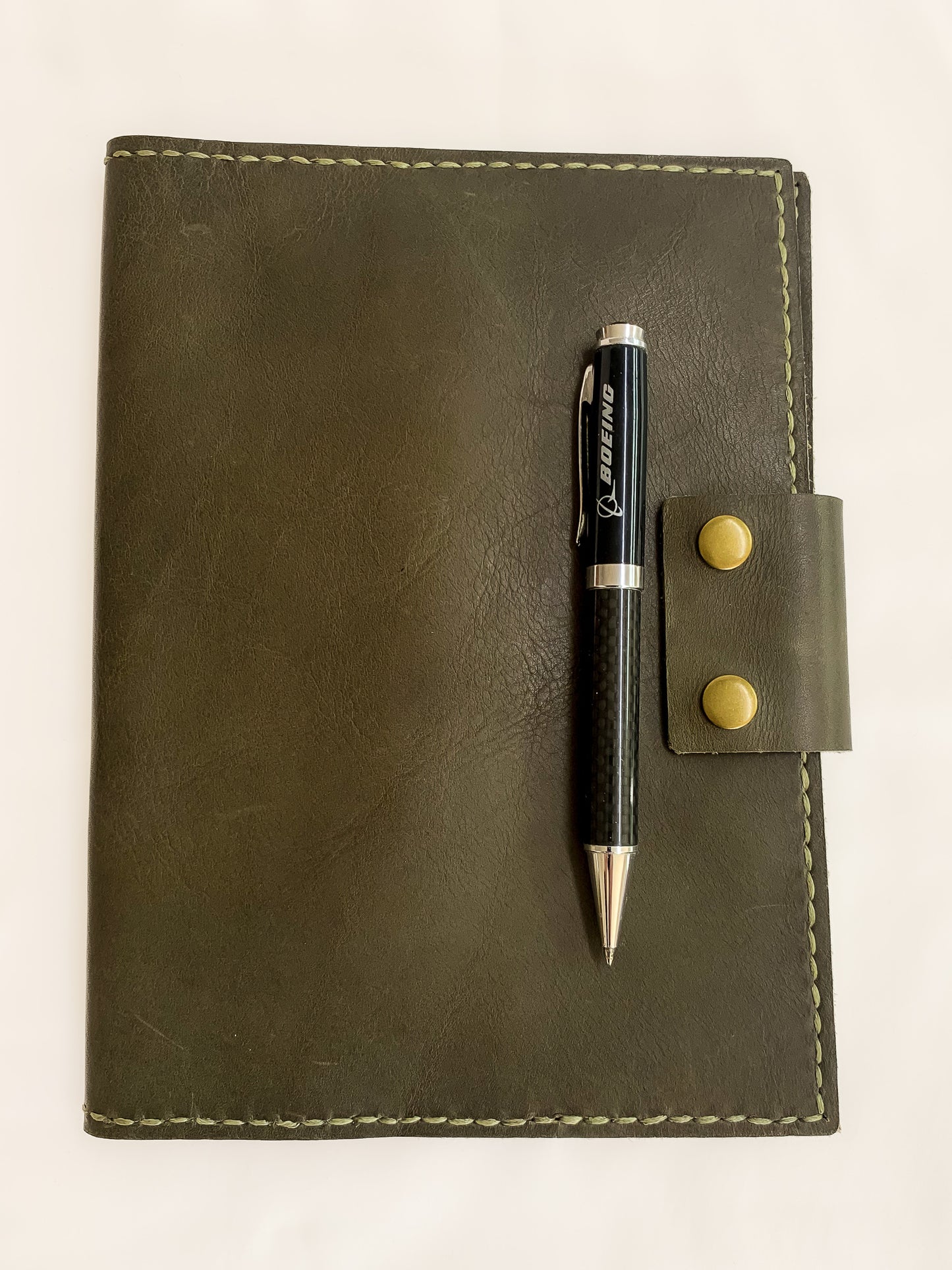 Sanna Leather Contemporary A5 Portfolio cover