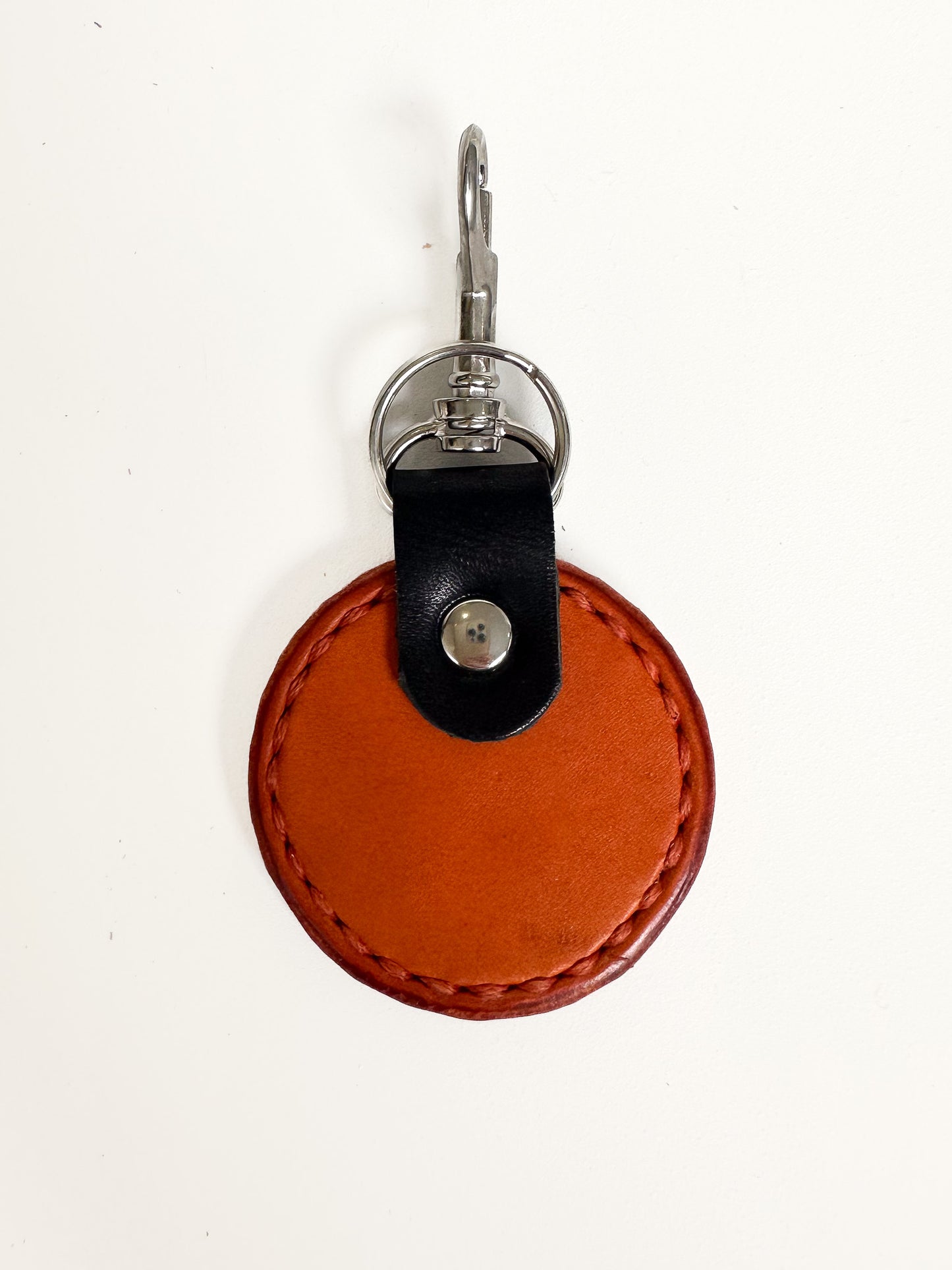 Sanna Leather Dot Key Ring