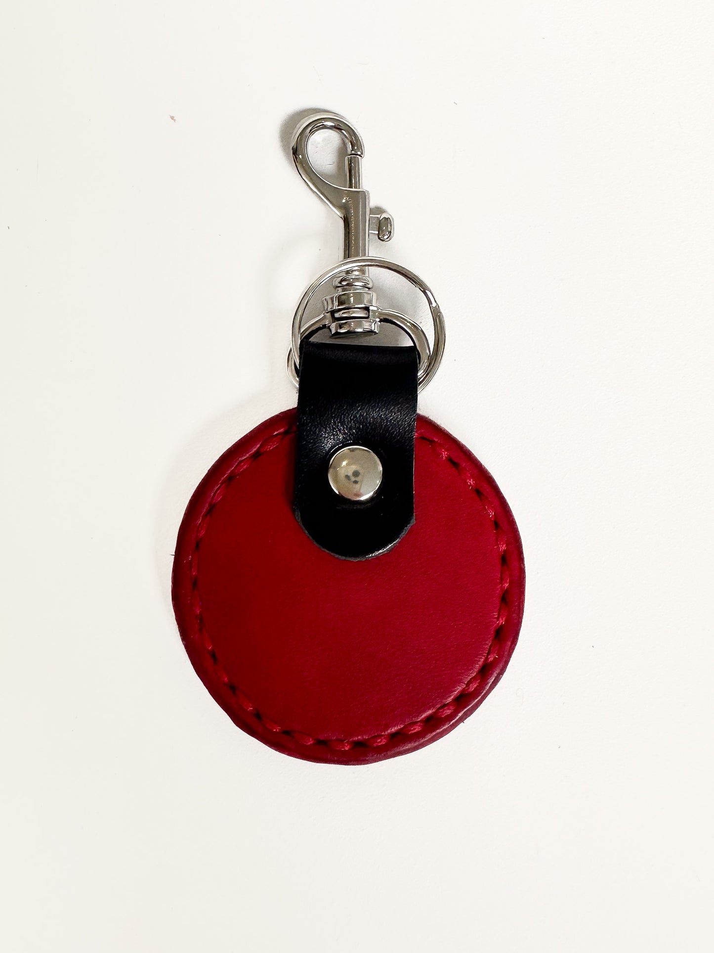 Sanna Leather Dot Key Ring