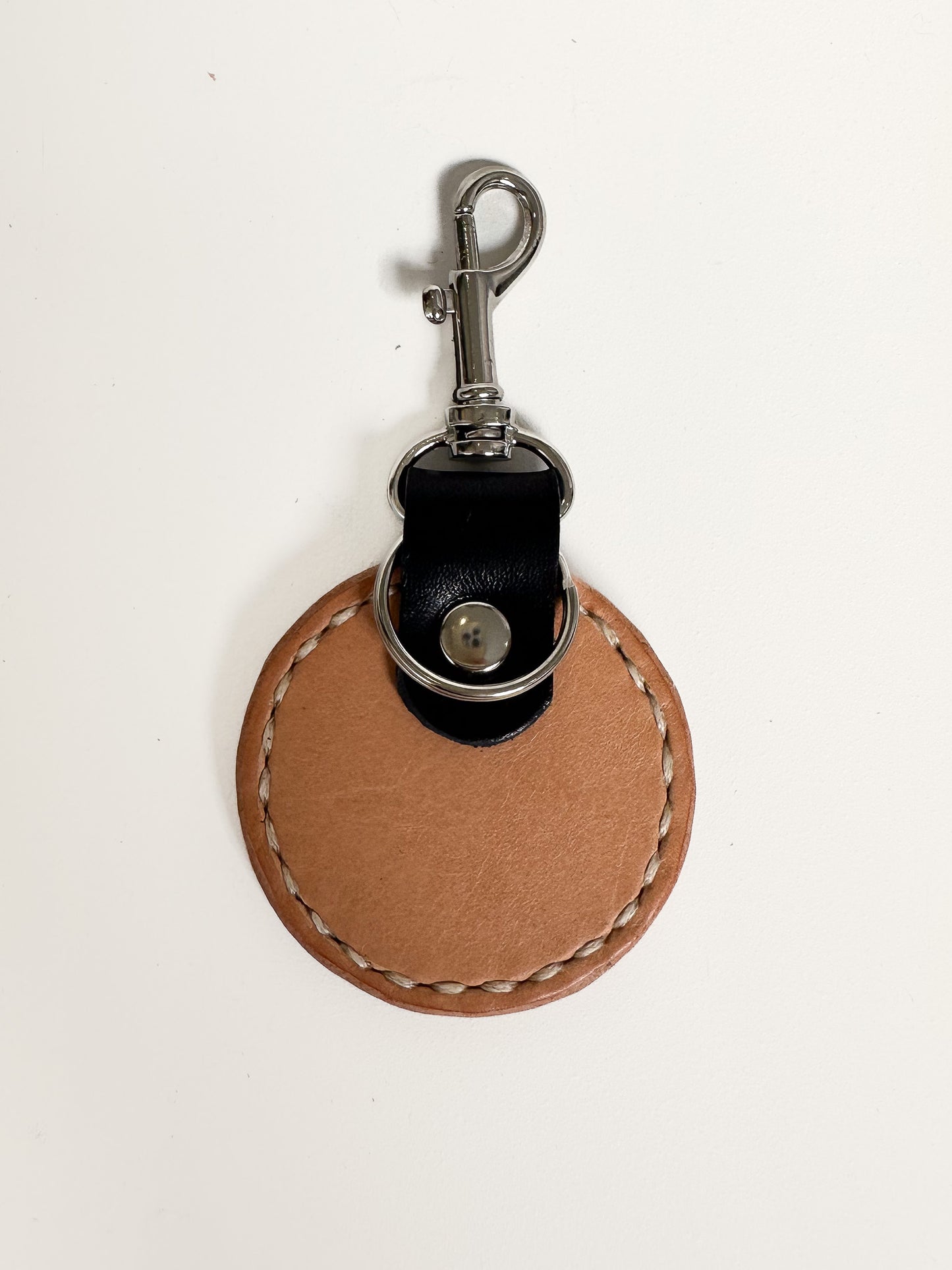 Sanna Leather Dot Key Ring