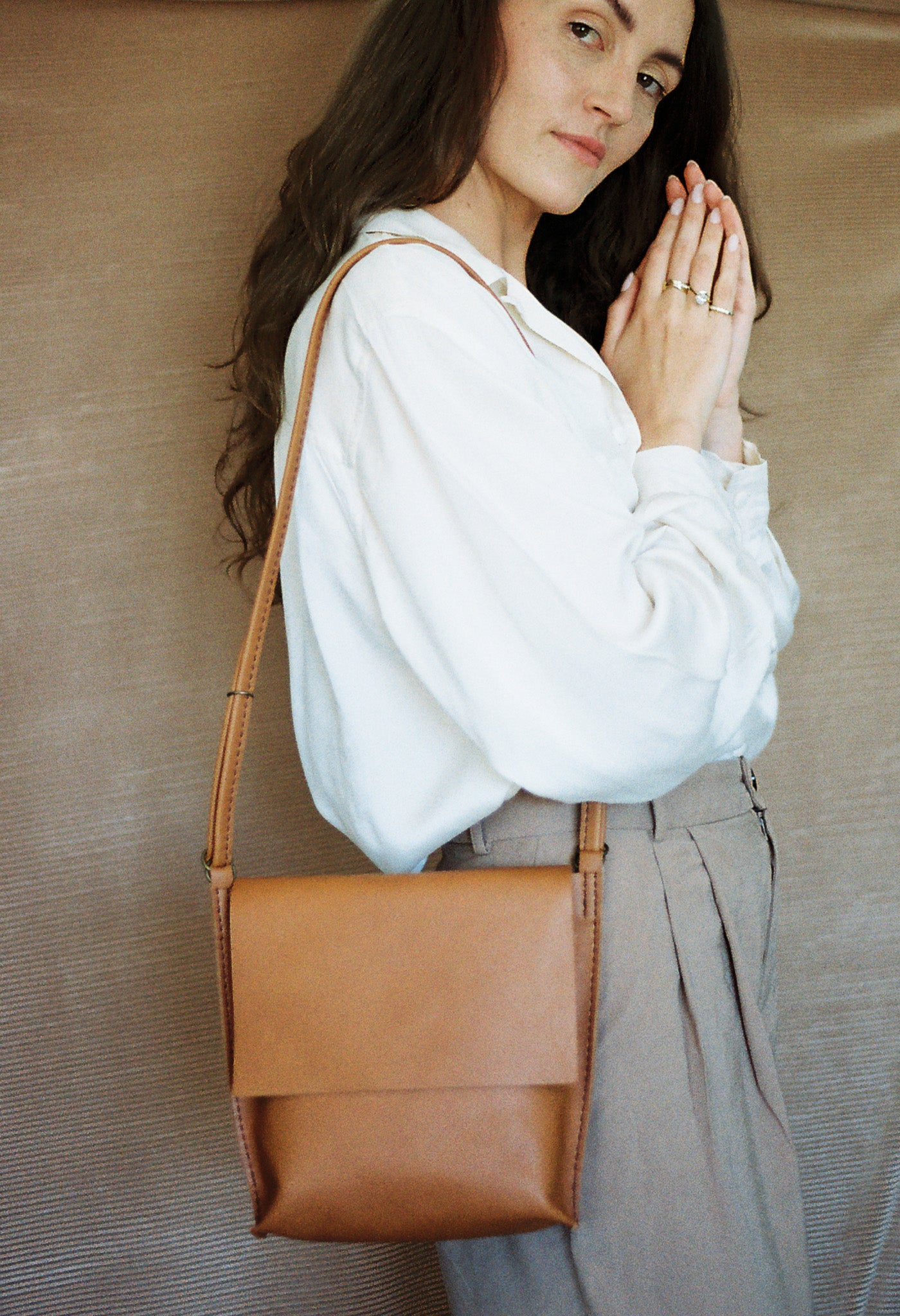 Sanna Leather Newbrown bag