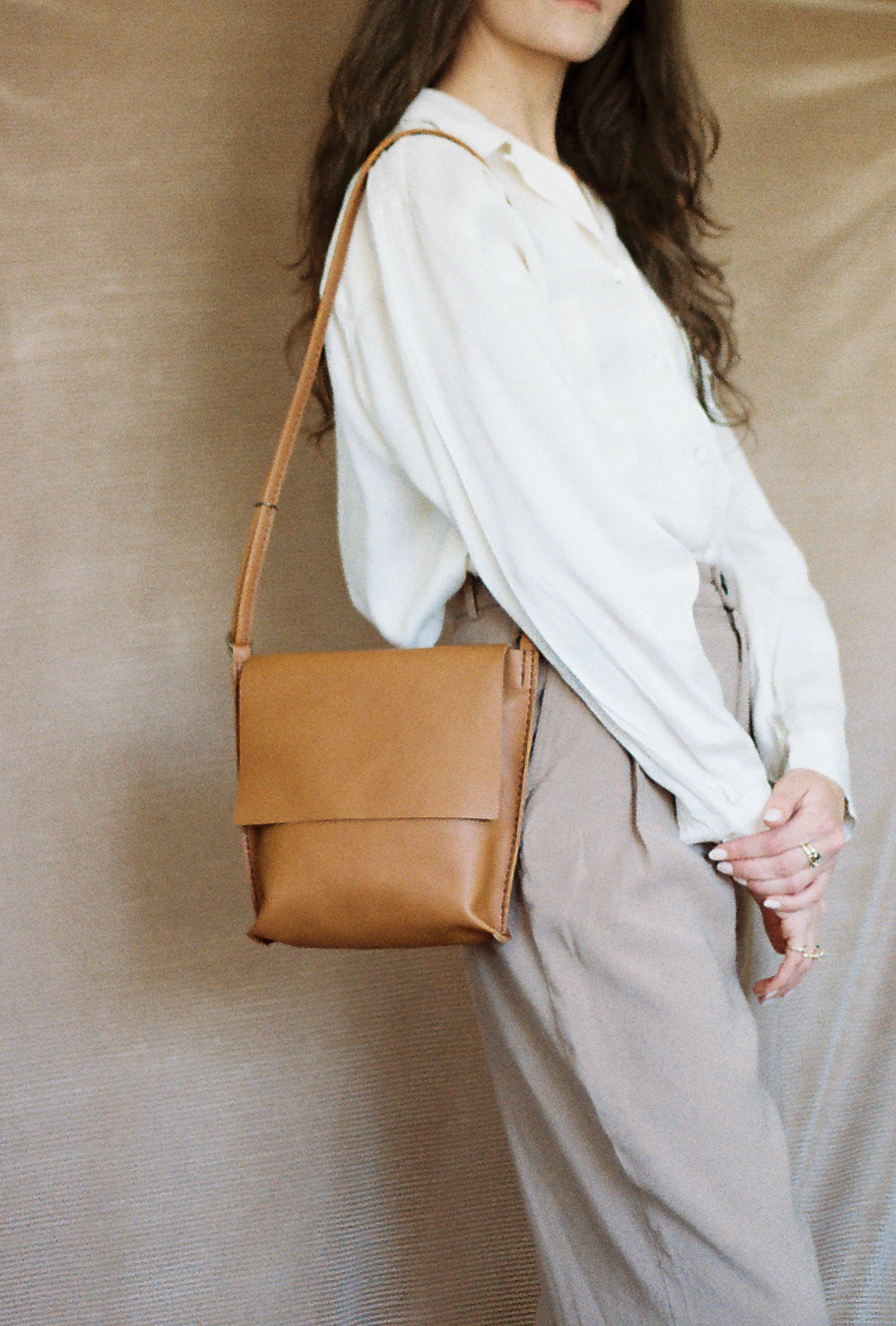 Sanna Leather Newbrown bag