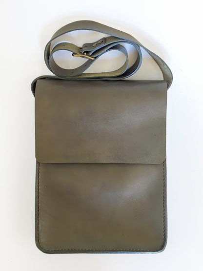 Sanna Leather A4 Contemporary Messenger Bag