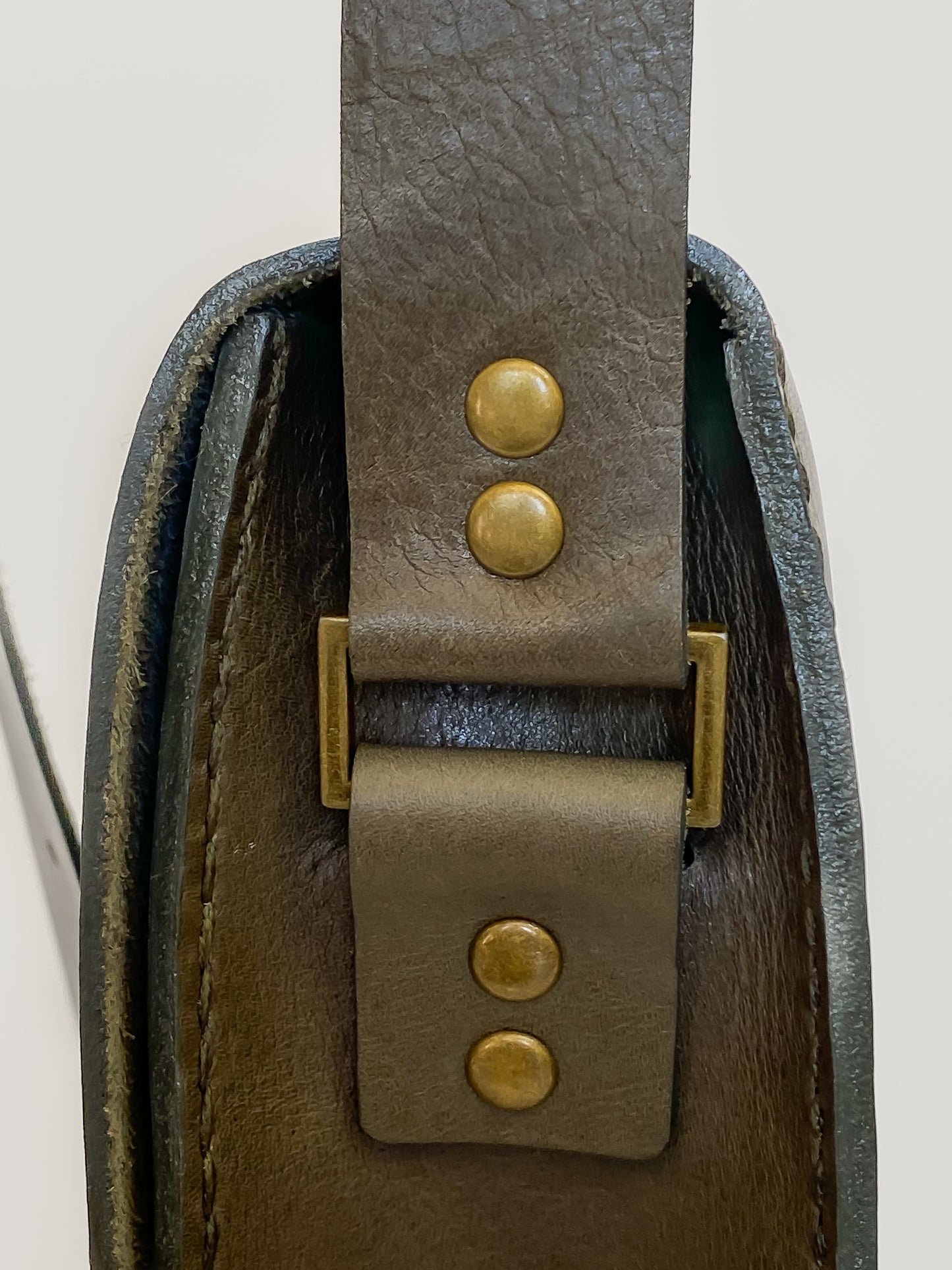 Sanna Leather A4 Contemporary Messenger Bag