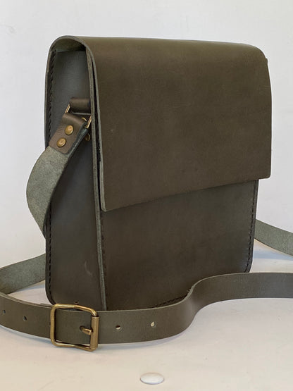 Sanna Leather Midi Contemporary Messenger Bag