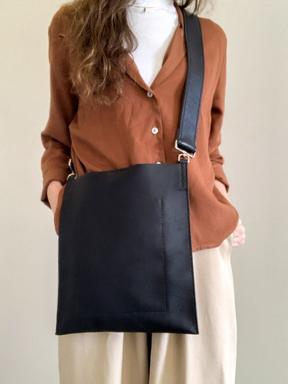 Sanna Leather Sakura cross-body sling bag