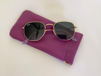 Sanna Leather Pop Pocket sunglasses case
